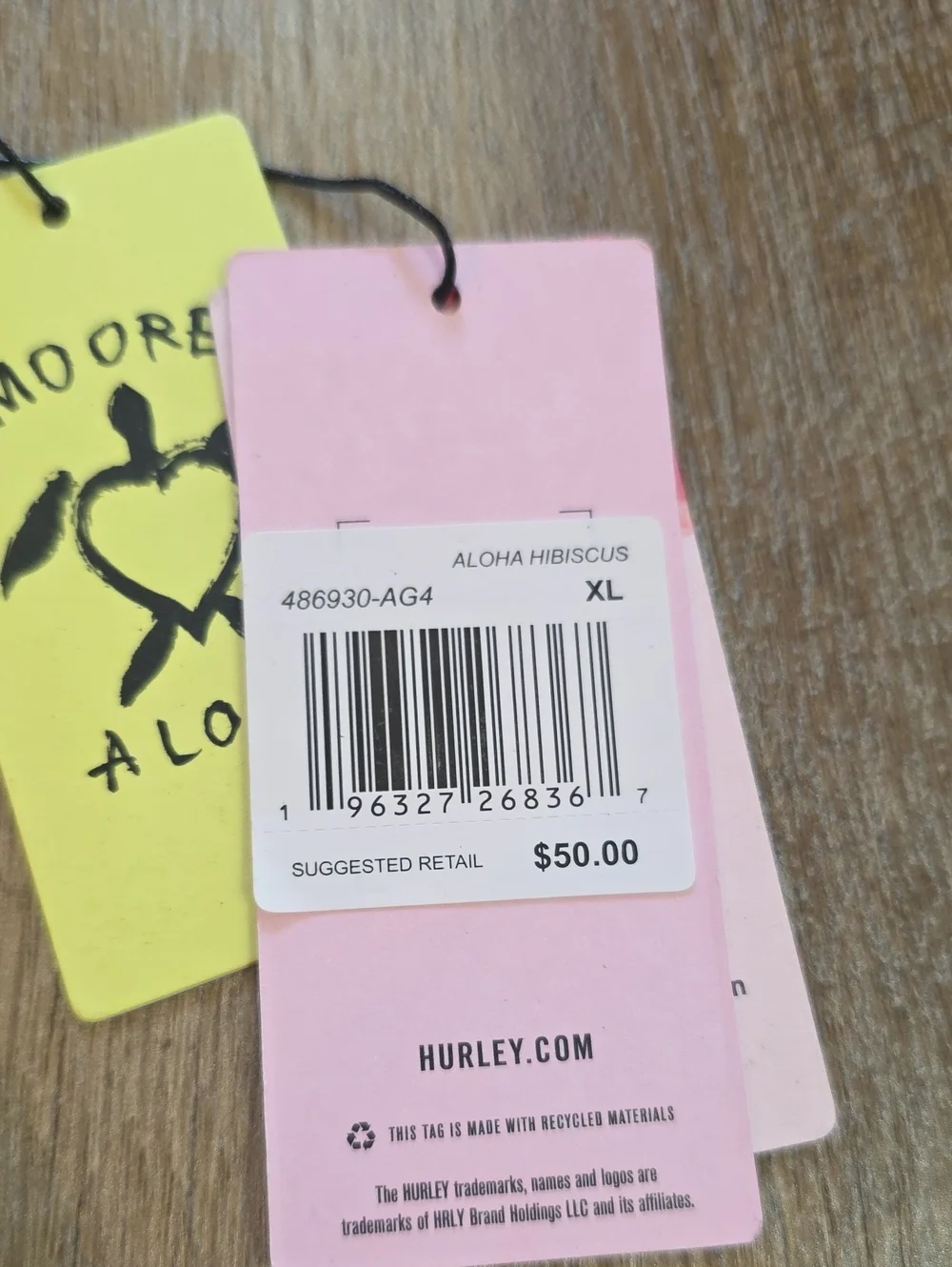 Hurley X Carissa Moore- Aloha Hibiscus One-Piece Swimsuit. Girls Size XL. NWT